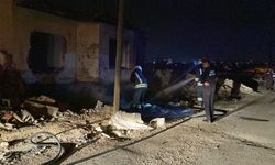 13 katlı binada yangın ihbarına giden itfaiye müstakil metruk evle karşılaştı