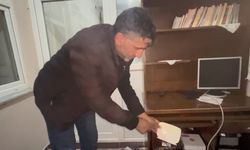 Akyaka'da dereler taştı, ahırları su bastı