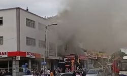 Ankara'da balıkçı dükkanında yangın