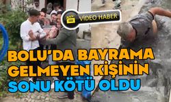 Bolu'da bayrama gelmeyeni su oluğuna attılar