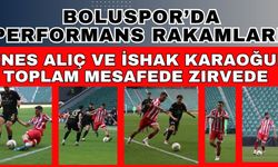 Boluspor’da Performans Rakamları: Enes Alıç ve İshak Karaoğul Toplam Mesafede Zirvede