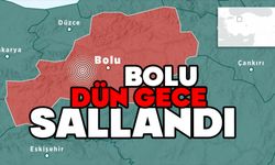 Bolu dün gece sallandı