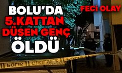 Bolu'da 21 yaşındaki genç 5. kattan düşerek hayatını kaybetti