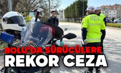 Bolu'da sürücülere rekor ceza: 8 milyon lira