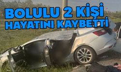 Bolulu 2 kişi Konya’da kazada hayatını kaybetti