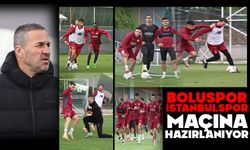 Boluspor, İstanbulspor Maçına Hazırlanıyor