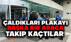 Çaldıkları plakayı başka araca takıp kaçtılar, Sakarya'da yakalandılar