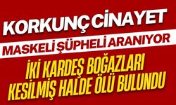 Korkunç cinayet: maskeli şüpheli aranıyor