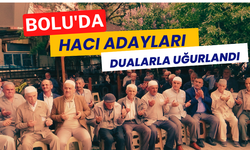 Hacı adayları dualarla kutsal topraklara uğurlandı