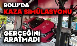 Kaza simülasyonu gerçeğini aratmadı