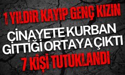 1 yıldır kayıp genç kızın cinayete kurban gittiği ortaya çıktı: 7 kişi tutuklandı