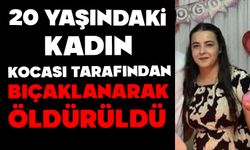 20 yaşındaki kadın kocası tarafından bıçaklanarak öldürüldü