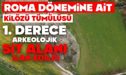 Roma Dönemi’ne ait Kilözü Tümülüsü 1.derece arkeolojik sit alanı ilan edildi