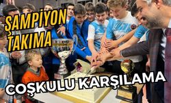 Şampiyon takıma coşkulu karşılama