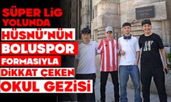 "Süper Lig Yolunda: Hüsnü'nün Boluspor Formasıyla Dikkat Çeken Okul Gezisi"