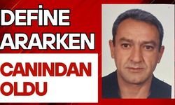 Define ararken canından oldu