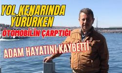 YOL KENARINDA YÜRÜRKEN OTOMOBİLİN ÇARPTIĞI ADAM HAYATINI KAYBETTİ