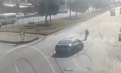 Kahramanmaraş'ta otomobil yayaya çarptı