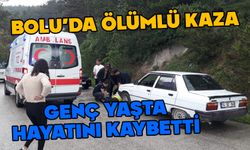 Bolu’da ölümlü kaza, genç yaşta hayatını kaybetti