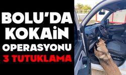 Bolu’da aracın gizli bölmesinden 102 gram kokain çıktı: 3 tutuklama