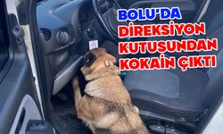 Bolu’da direksiyon kutusundan kokain çıktı