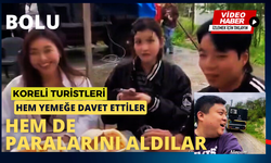 Koreli turistlere şok: Hem yemeğe davet ettiler hem de paralarını aldılar