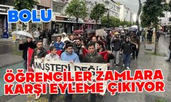 Öğrenciler zamlara karşı eyleme çıkıyor