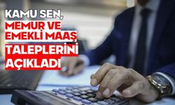 Kamu Sen, memur ve emekli maaş taleplerini açıkladı