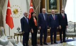 Cumhurbaşkanı Erdoğan, DEM heyetini kabul etti