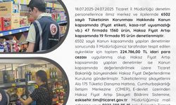 Eskişehir Ticaret İl Müdürlüğü'nün temmuz ayı denetimleri