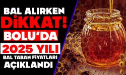 Bolu'da 2025 Yılı Bal Taban Fiyatları Açıklandı