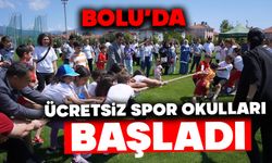 Bolu'da ücretsiz spor okulları başladı