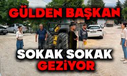 Gülden Başkan Sokak Sokak Geziyor