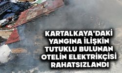 Kartalkaya'daki yangına ilişkin tutuklu bulunan otelin elektrikçisi rahatsızlandı