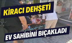 Kiracı dehşeti: Ev sahibini bıçakladı
