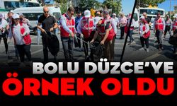 BOLU DÜZCE’YE ÖRNEK OLDU