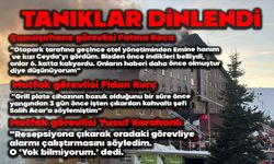 Grand Kartal Otel yangını davasında tanıklar dinlenildi