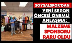 Soysalspor’dan Yeni Sezon Öncesi Önemli Anlaşma: Malzeme Sponsoru Raru Oldu