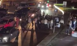 Esenyurt’ta düğün çıkışı taraflar birbirine girdi: O anlar kamerada