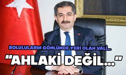Bolu’nun eski valisinden “Aydın” yorumu