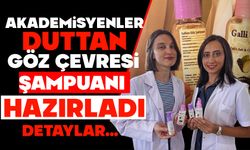 Akademisyenler duttan göz çevresi şampuanı hazırladı