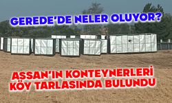 Gerede ASSAN’dan kaçırılan malzemelere operasyon