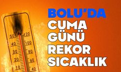 Bolu'da Cuma günü rekor sıcaklık bekleniyor
