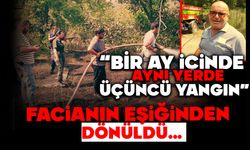 Bolu'da facianın eşiğinden dönüldü: Tarlada yangın çıktı
