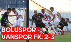 BOLUSPOR - VANSPOR FK: 2-3