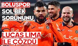 Boluspor, Sol Bek Sorununu Lucas Lima ile Çözdü