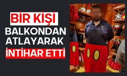 Bir kişi balkondan atlayarak intihar etti