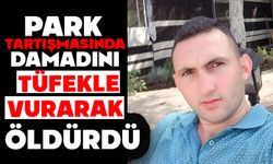 Park tartışmasında damadını tüfekle vurarak öldürdü