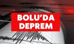 Bolu’da deprem
