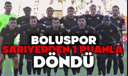 Boluspor, Sarıyer’den 1 Puanla Döndü